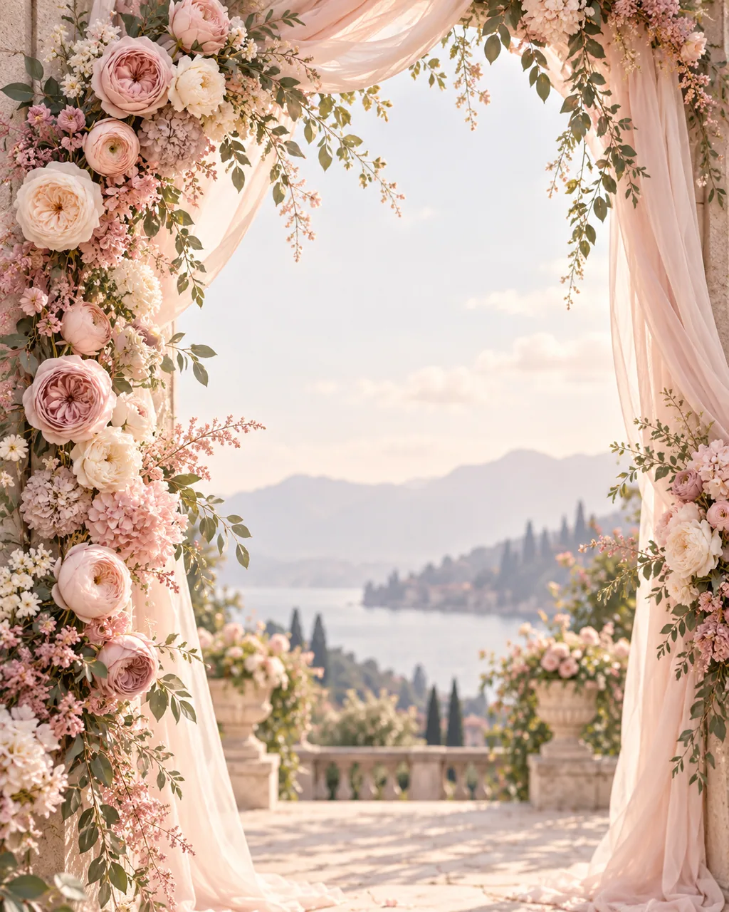 Pratinjau template undangan Blush Rose